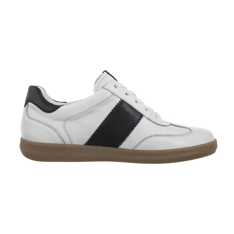 Caprice Białe 9-23705-44 109 White/Black (CP429-a) shoes