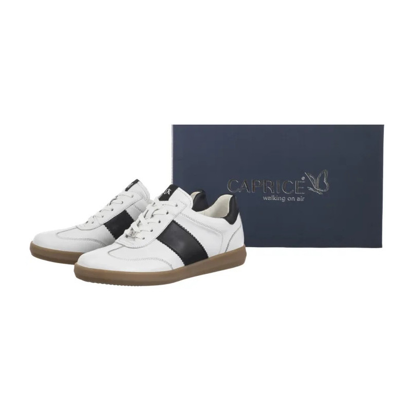 Caprice Białe 9-23705-44 109 White/Black (CP429-a) shoes