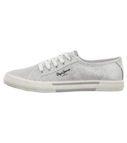 Pepe Jeans Brady Party W Silver PLS31439 934 (PE11-b) kurpes