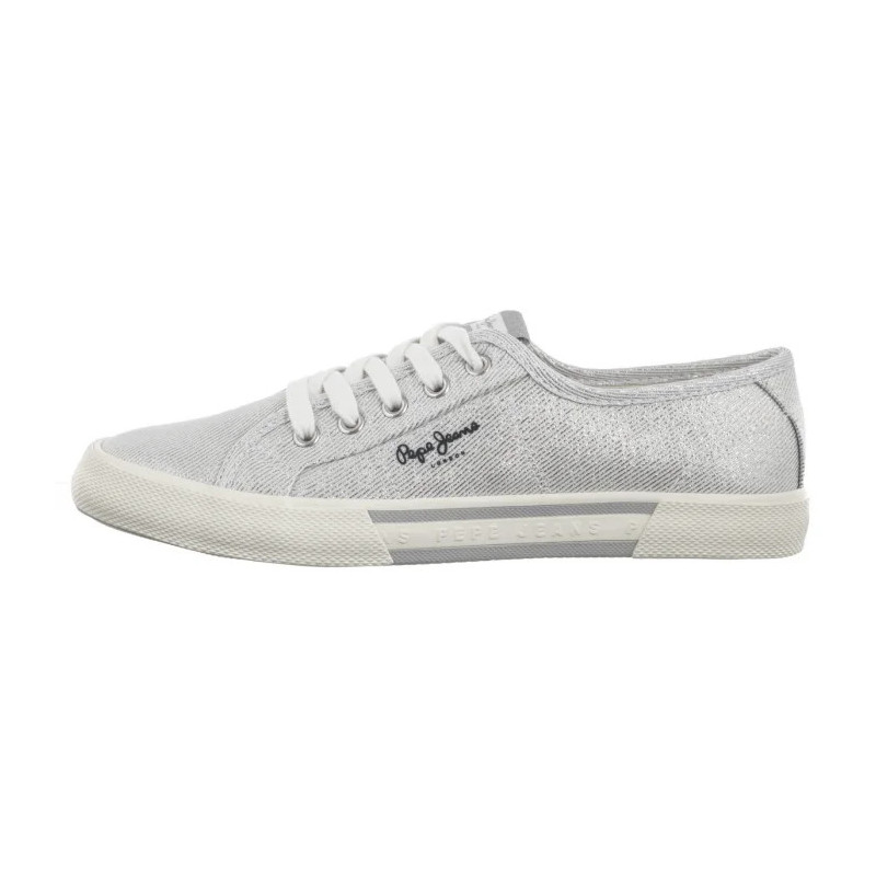 Pepe Jeans Brady Party W Silver PLS31439 934 (PE11-b) kurpes