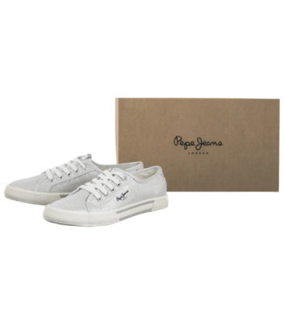 Pepe Jeans Brady Party W Silver PLS31439 934 (PE11-b) kurpes