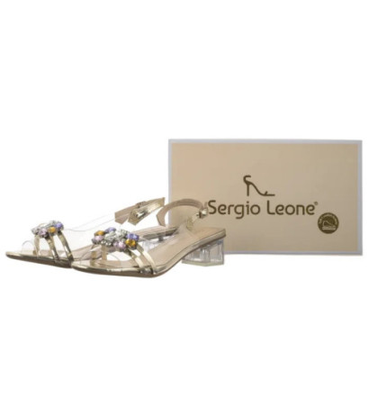 Sergio Leone Złote SK 047 (SL561-a) shoes