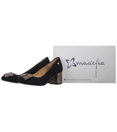 Maciejka Czarne 3356A-47/00-1 (MA636-g) shoes