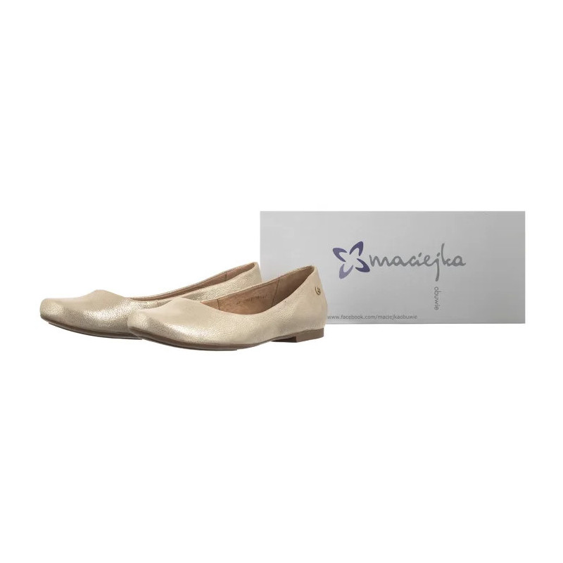 Maciejka Złote 00903-68/00-5 (MA1165-c) ballerinas