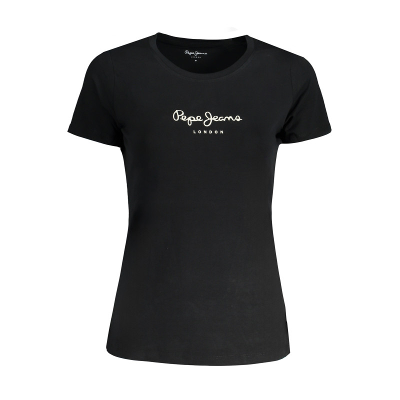 Pepe jeans T-krekls PL505202NEWVIRGINIA Melns