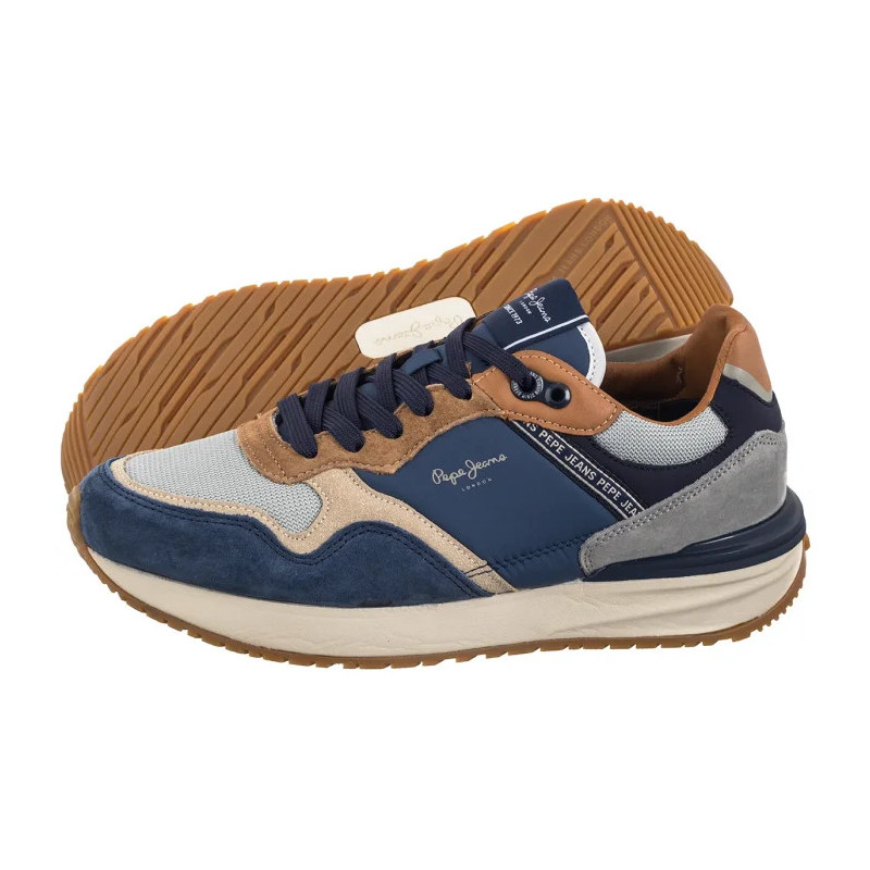 Pepe Jeans Buster Pro Combi M Ocean Blue PMS60041 588 (PE22-a) sports shoes