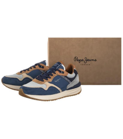 Pepe Jeans Buster Pro Combi M Ocean Blue PMS60041 588 (PE22-a) sports shoes