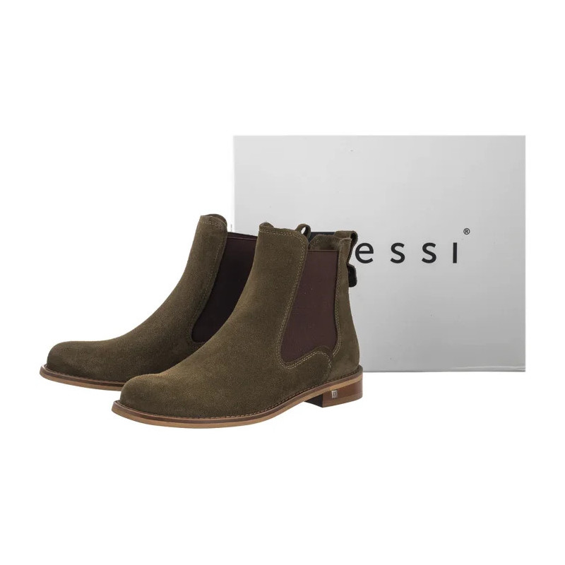 Nessi Oliwkowe 18459__ (NE424-b) shoes