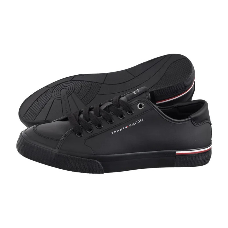 Tommy Hilfiger Core Corporate Vulc Leather White FM0FM05399 YBS (TH1255-b) čības