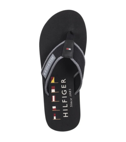 Tommy Hilfiger Patch Hilfiger Beach Sandal Black FM0FM05435 BDS (TH1273-a) batai