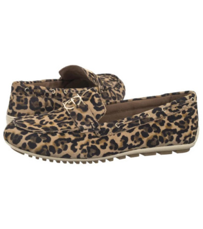 Tamaris Brązowe 1-24630-44 360 Leopard (TM517-a) kurpes