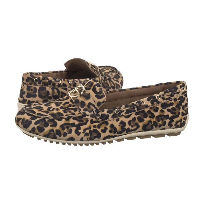 Tamaris Brązowe 1-24630-44 360 Leopard (TM517-a) batai