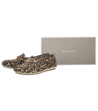 Tamaris Brązowe 1-24630-44 360 Leopard (TM517-a) batai