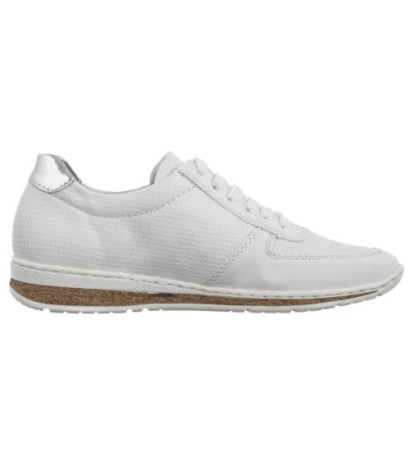 Rieker Białe N5127-80 White (RI227-a) shoes