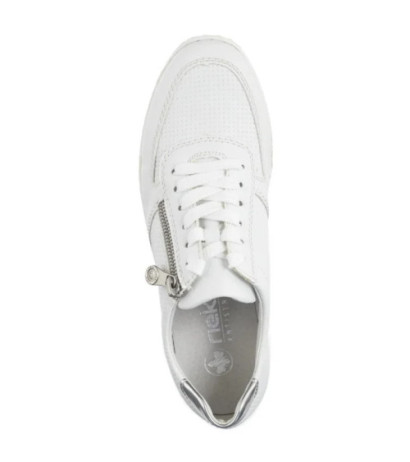 Rieker Białe N5127-80 White (RI227-a) shoes