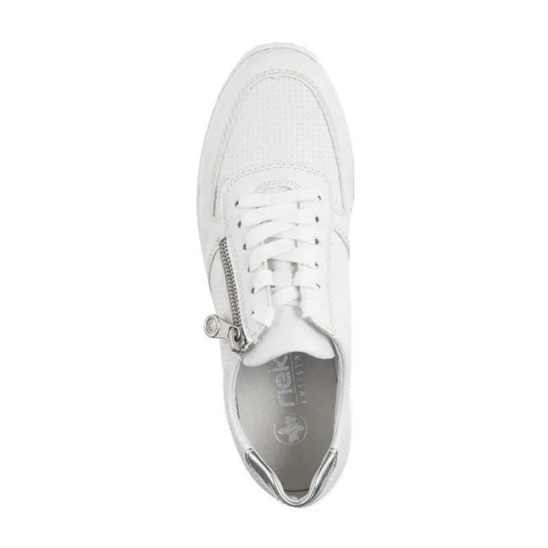 Rieker Białe N5127-80 White (RI227-a) shoes