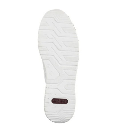 Rieker Białe N5127-80 White (RI227-a) shoes