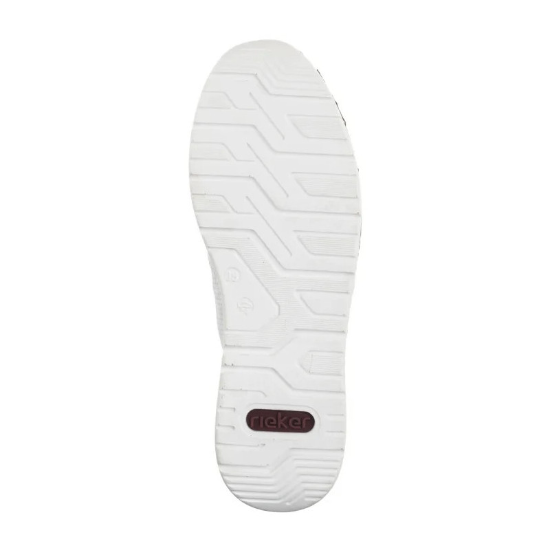 Rieker Białe N5127-80 White (RI227-a) shoes