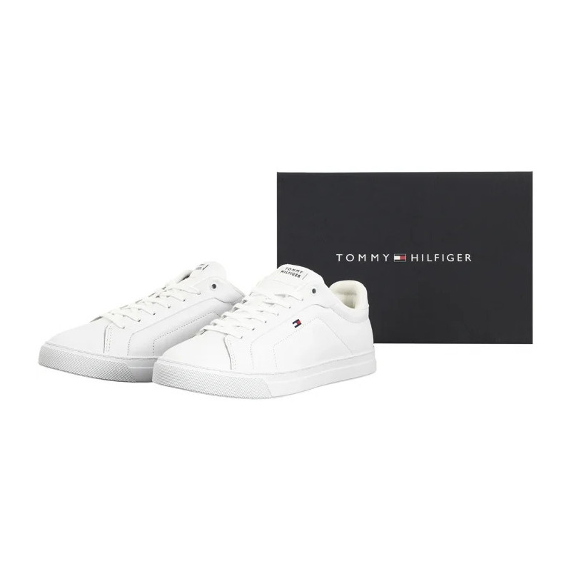 Tommy Hilfiger Icon Court Lth Flag Ess White FM0FM05317 YBS (TH1230-b) spordijalatsid