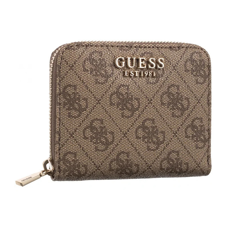 Guess Laurel Slg Small Zip Around SWSG85 00137 Latte Logo (GU716-a) käekott