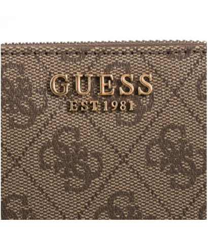 Guess Laurel Slg Small Zip Around SWSG85 00137 Latte Logo (GU716-a) käekott