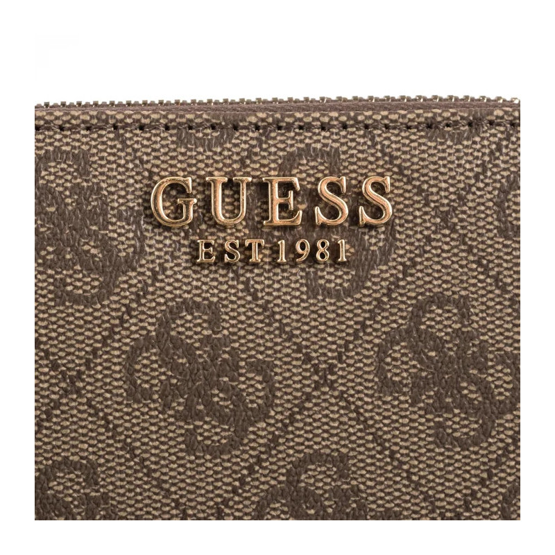 Guess Laurel Slg Small Zip Around SWSG85 00137 Latte Logo (GU716-a) käekott