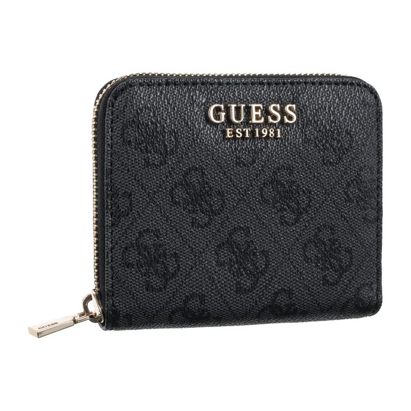 Guess Laurel Slg Small Zip Around SWSG85 00137 Coal Logo (GU716-b) rankinė