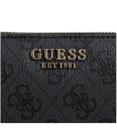 Guess Laurel Slg Small Zip Around SWSG85 00137 Coal Logo (GU716-b) rankinė