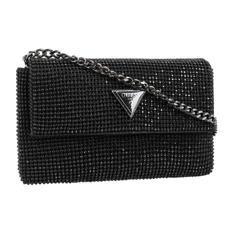 Guess Zalina Flap Clutch HWRB93 50700 Black (GU718-a) handbag