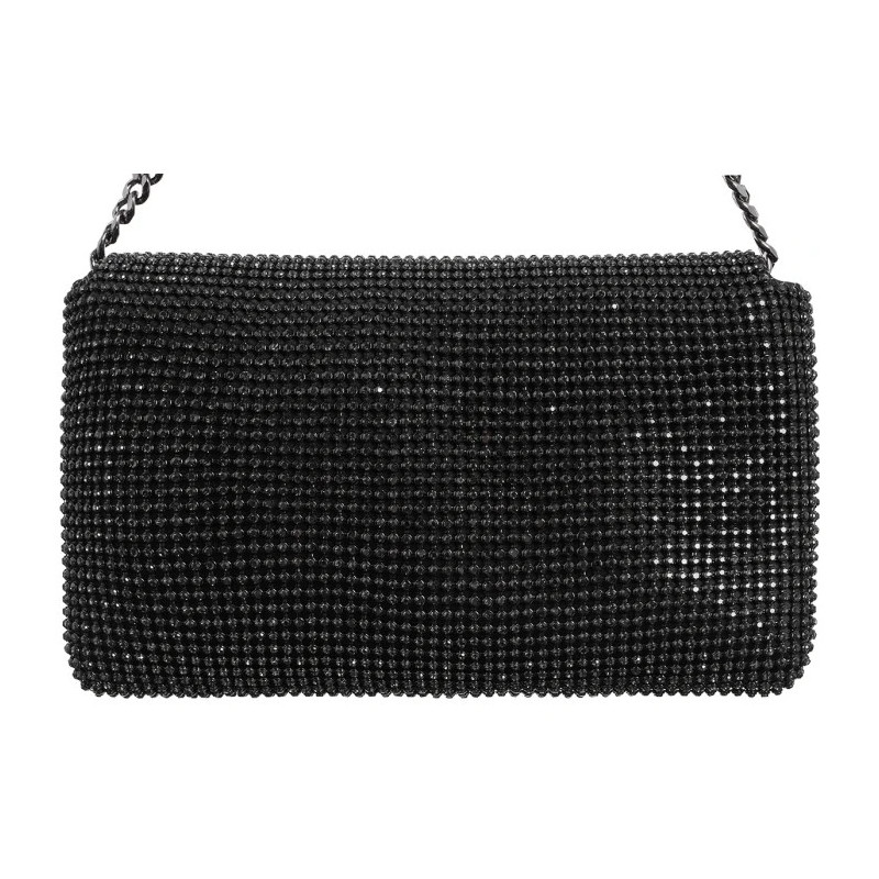 Guess Zalina Flap Clutch HWRB93 50700 Black (GU718-a) rankinė