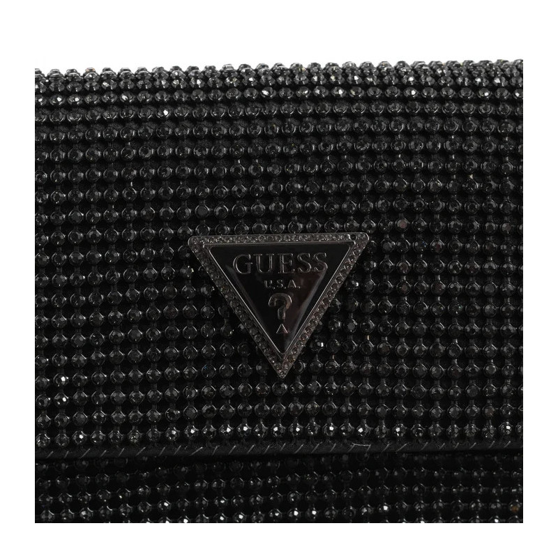 Guess Zalina Flap Clutch HWRB93 50700 Black (GU718-a) rankinė