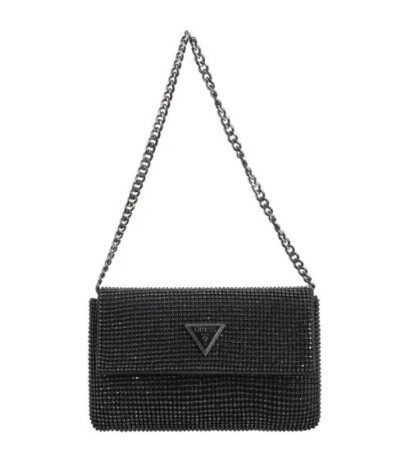 Guess Zalina Flap Clutch HWRB93 50700 Black (GU718-a) rankinė