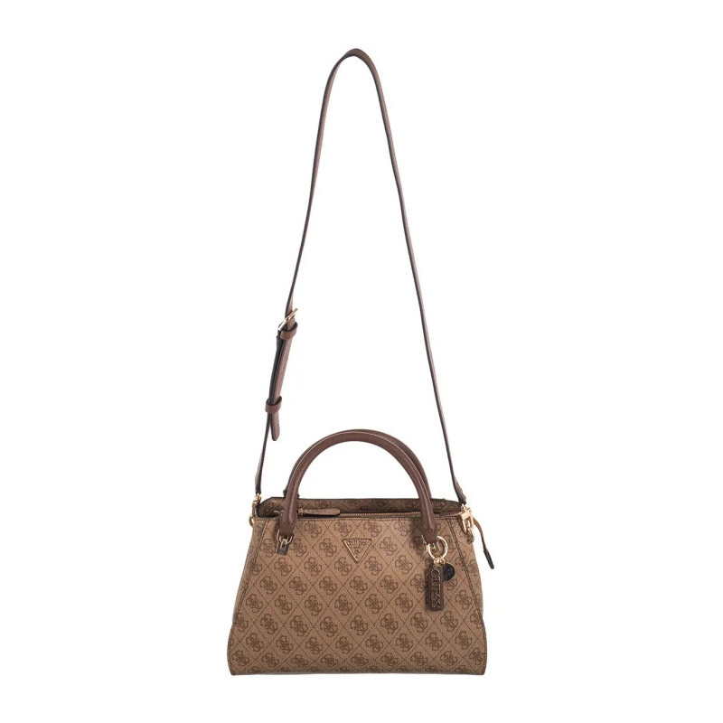 Guess Noelle Luxury Satchel HWBG78 79070 Latte Logo/Brown (GU719-a) rankinė