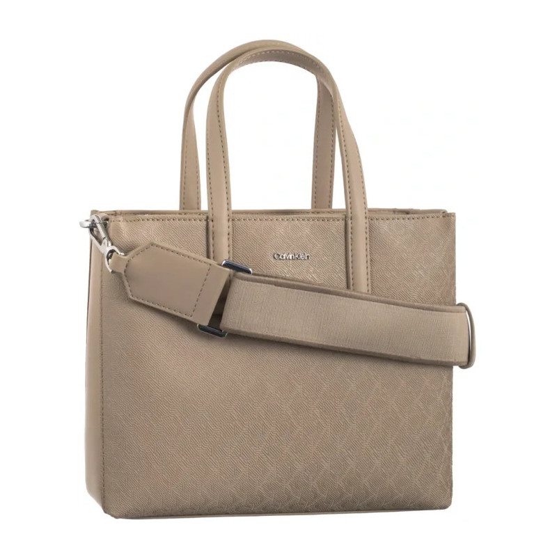 Calvin Klein CK Must Small Tote Mono Crockery K60K613023 W75 (CK629-a) käekott