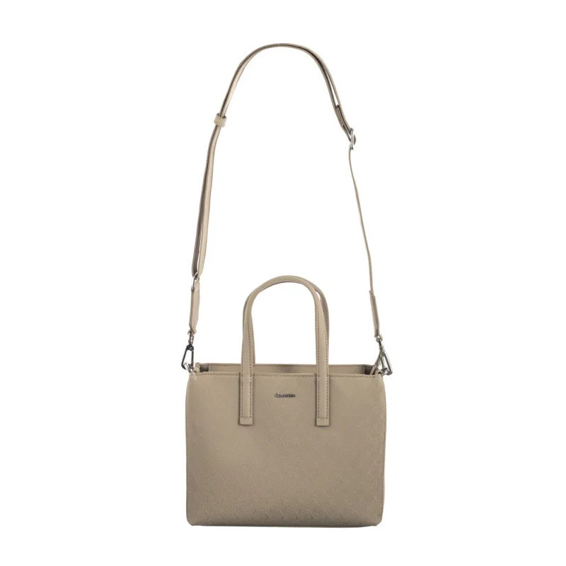 Calvin Klein CK Must Small Tote Mono Crockery K60K613023 W75 (CK629-a) handbag