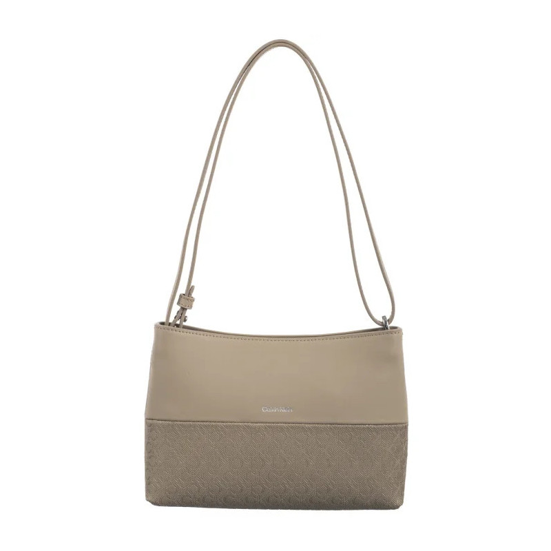 Calvin Klein CK Mixmedia Convertible Bag Mono Crockery K60K613170 W75 (CK632-a) handbag