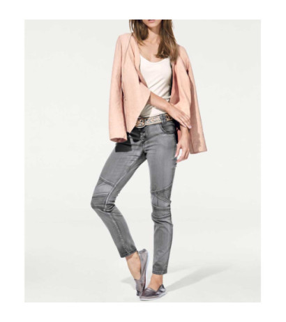 Heine - best connections lamb nappa leather jacket, rosé