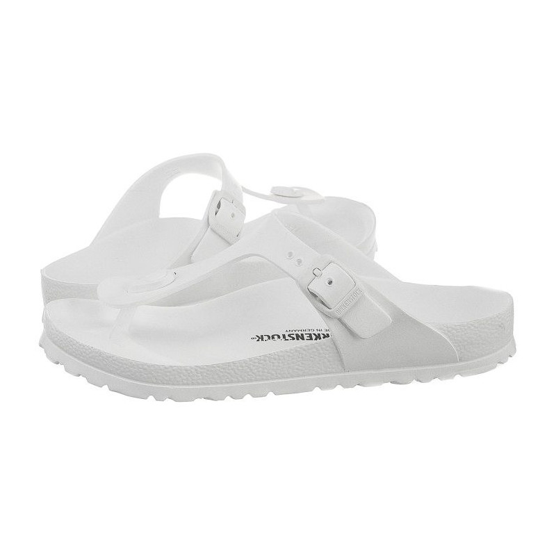 Birkenstock Gizeh Białe 0128221 (BK39-c) šlepetės