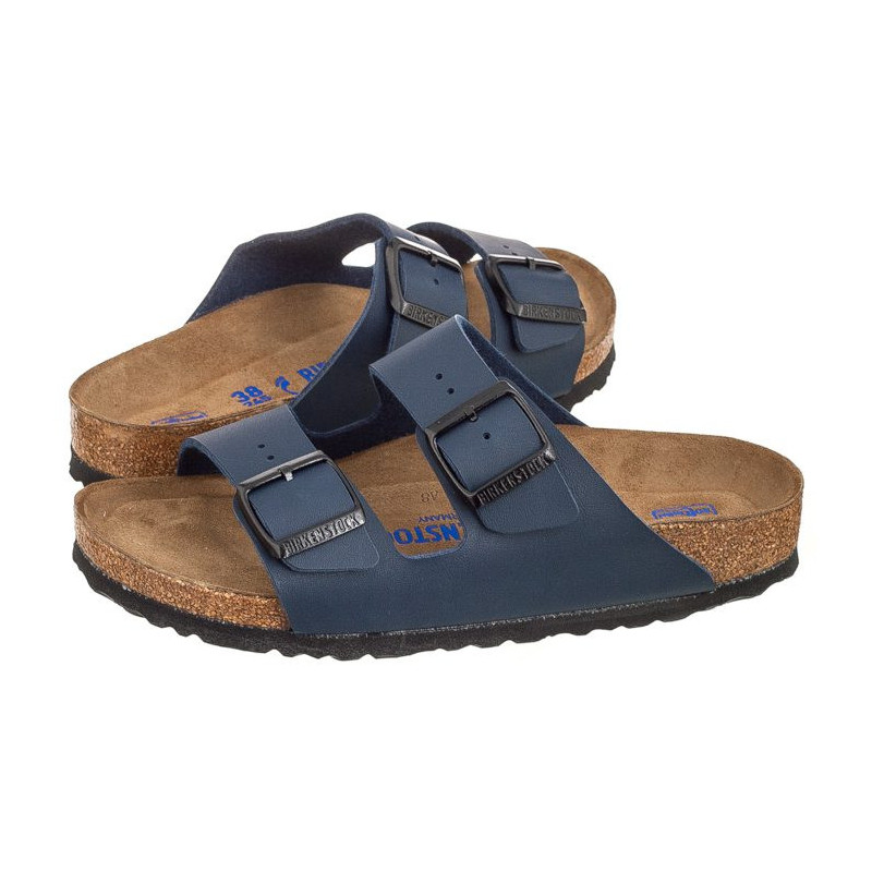 Birkenstock Arizona Soft Footbed Blue 0551063 (BK61-b) šlepetės