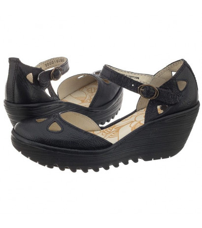 FLY London Yuna Musse Black P500016090 (FL164-c) batai