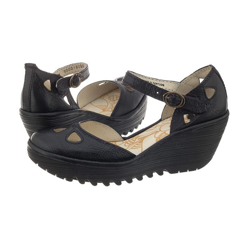 FLY London Yuna Musse Black P500016090 (FL164-c) batai