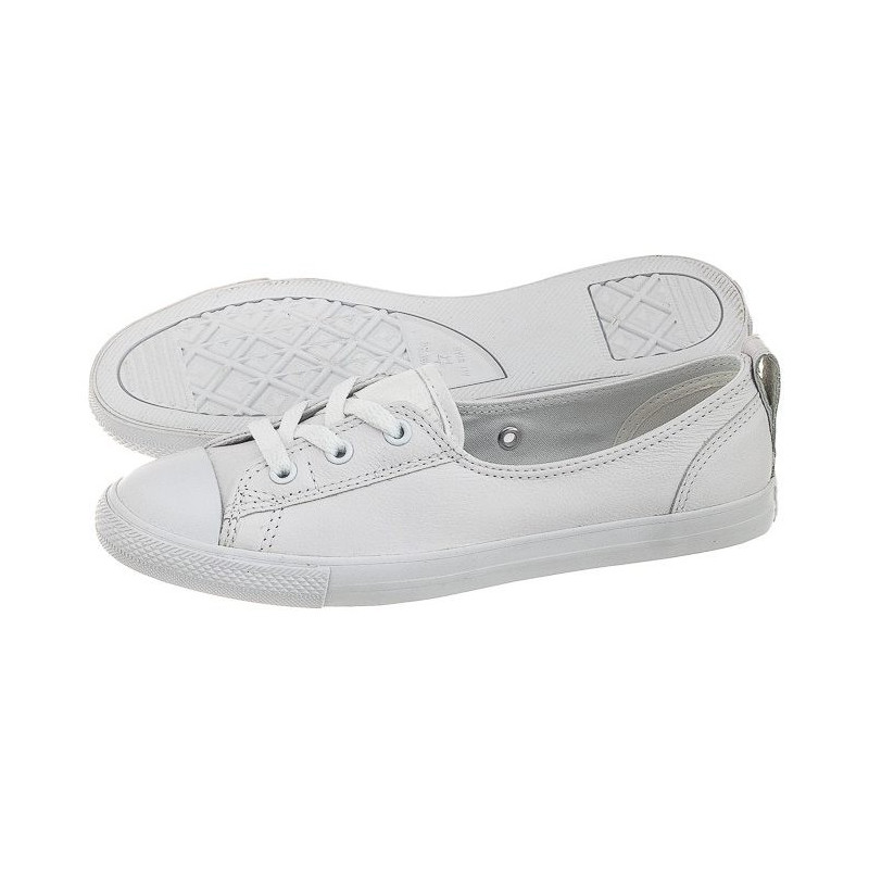 Converse CTAS Ballet Lace Leather Slip 553376C (CO268-a) bateliai