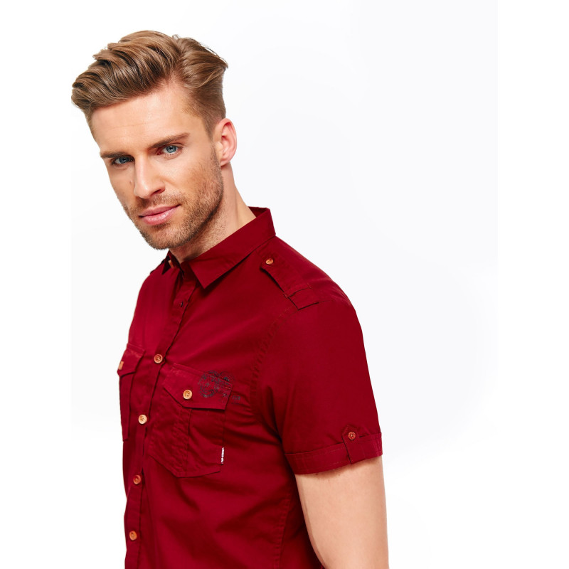 MEN'S SHIRT SHORT SLEEVE TOP SECRET marškiniai