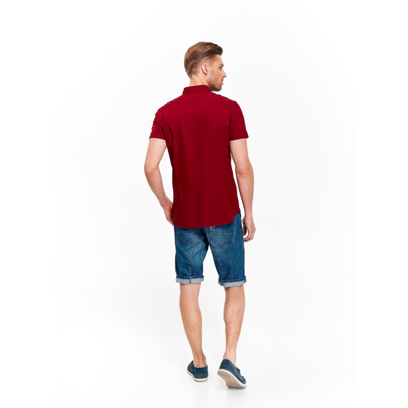 MEN'S SHIRT SHORT SLEEVE TOP SECRET marškiniai