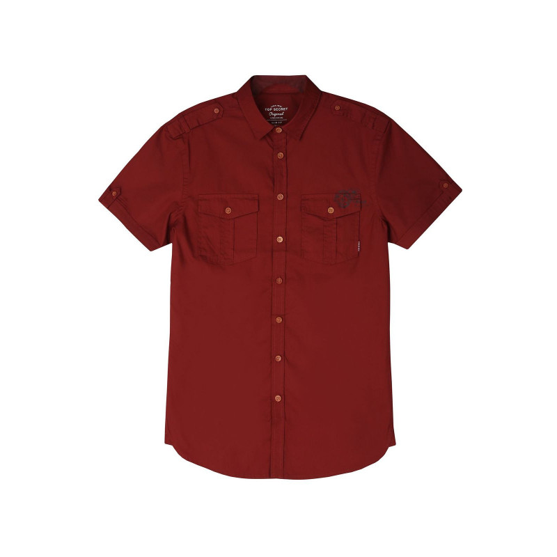 MEN'S SHIRT SHORT SLEEVE TOP SECRET marškiniai