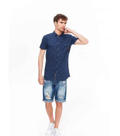 MEN'S SHIRT SHORT SLEEVE TOP SECRET marškiniai