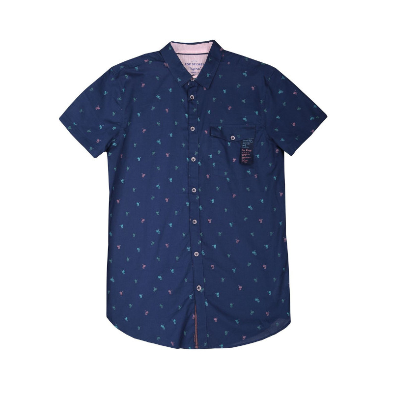 MEN'S SHIRT SHORT SLEEVE TOP SECRET marškiniai