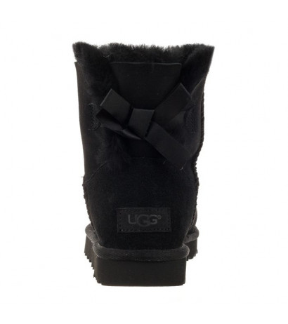 UGG Australia W Mini Bailey Bow II 1016501 W/BLK (UA13-b) batai