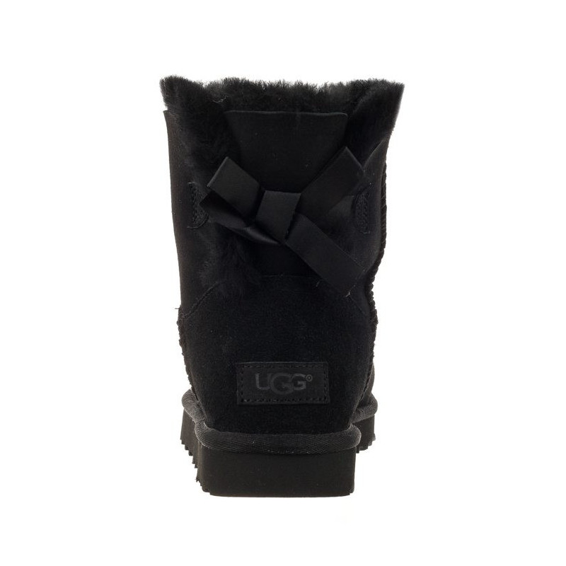 UGG Australia W Mini Bailey Bow II 1016501 W/BLK (UA13-b) batai