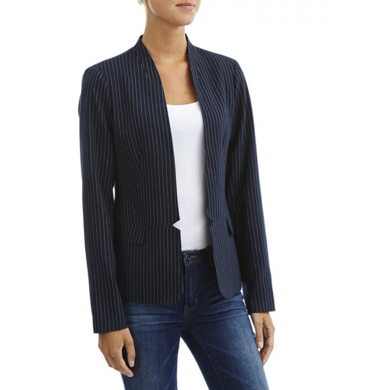 Blazer Vila Strips Blazer 14021649 švarkas